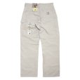 画像2: Carhartt Canvas Work Dungaree B151 TAN カーハート コットンキャンバス ワークパンツ ペインターパンツ [新品（IRR）] (2)