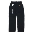 画像2: Carhartt Canvas Work Dungaree B151 BLK  カーハート コットンキャンバス ワークパンツ ペインターパンツ [新品（IRR）] (2)