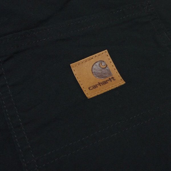 画像4: Carhartt Canvas Work Dungaree B151 BLK  カーハート コットンキャンバス ワークパンツ ペインターパンツ [新品（IRR）]