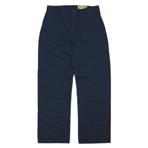 画像1: Carhartt Canvas Work Dungaree B151 NVY  カーハート キャンバス ワークパンツ ペインターパンツ [新品（IRREGULAR）]