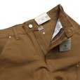 画像3: Carhartt B01-BRN カーハート ダブルニー ダックワークパンツ ペインターパンツ［新品（IRR）}