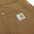 画像5: Carhartt B01-BRN カーハート ダブルニー ダックワークパンツ ペインターパンツ［新品（IRR）}