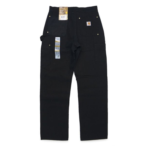 画像2: Carhartt B01-BLK カーハート ダブルニー ダックワークパンツ ペインターパンツ［新品（IRR）］