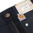 画像4: Carhartt B01-BLK カーハート ダブルニー ダックワークパンツ ペインターパンツ［新品（IRR）］