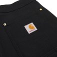 画像5: Carhartt B01-BLK カーハート ダブルニー ダックワークパンツ ペインターパンツ［新品（IRR）］