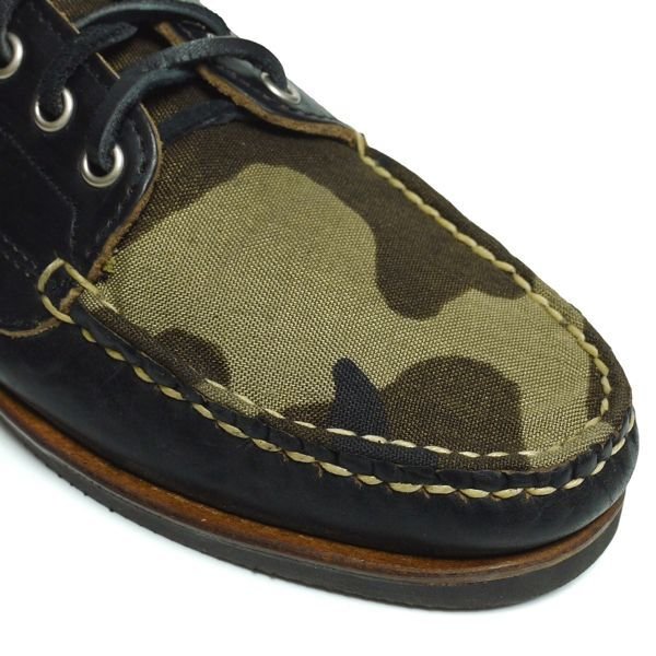 画像3: Eastland × Mark McNairy Falmouth イーストランド マーク・マクナイリー 迷彩 キャンプモカシン 革靴【$400】[新品]