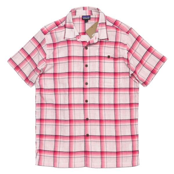 画像1: Patagonia Men's A/C Shirt パタゴニア A/Cシャツ 半袖シャツ チェックシャツ オーガニックコットン [新品]