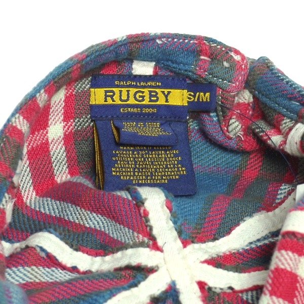 画像3: Rugby Ralph Lauren ラグビーラルフローレン ビンテージ フランネルキャップ 帽子 [新品]