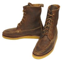 Polo Ralph Lauren Vandan Boots ポロラルフローレン ハンティングブーツ グレインレザー レースアップ 編上げブーツ  USA製【$550】[新品]