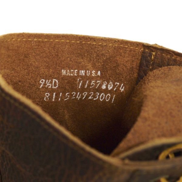 画像5: Polo Ralph Lauren Vandan Boots ポロラルフローレン ハンティングブーツ グレインレザー レースアップ 編上げブーツ  USA製【$550】[新品]