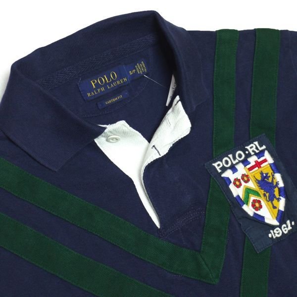 画像3: Polo Ralph Lauren ポロラルフローレン 鹿の子ニット ゼッケン ポロシャツ【$98】 [新品]