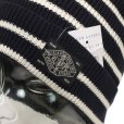 画像3: Polo Ralph Lauren ポロラルフローレン ボーダー コットンニットキャップ ニット帽 ビーニー 帽子 [新品] (3)