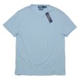 画像1: Polo Ralph Lauren ポロラルフローレン リネン混紡 VネックTシャツ【$75】 [新品] [RL-047-TS] (1)