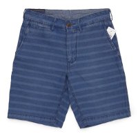 Polo Ralph Lauren Classic Fit 9 inch ポロラルフローレン インディゴボーダー リネンショーツ ハーフパンツ ショートパンツ [新品]