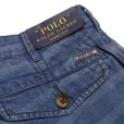 画像4: Polo Ralph Lauren Classic Fit 9 inch ポロラルフローレン インディゴボーダー リネンショーツ ハーフパンツ ショートパンツ [新品]