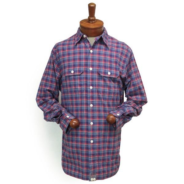 画像1: Polo Ralph Lauren ポロラルフローレン タータンチェック ワークシャツ【$89.50】 [新品]