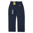 画像2: Carhartt Canvas Work Dungaree B151 NVY  カーハート キャンバス ワークパンツ ペインターパンツ [新品（IRREGULAR）] (2)