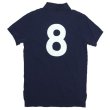 画像2: Polo Ralph Lauren ポロラルフローレン 鹿の子ニット ゼッケン ポロシャツ【$98】 [新品] (2)